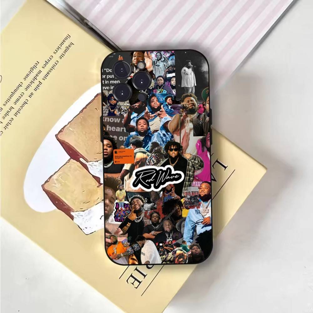 25 R-Rod W-Wave Phone Case For iPhone 6,17,16,15,14,13,12,11 Plus,Pro Max,XS,X,XR,SE,Mini,8,7,Soft Silicone Black Cover