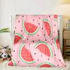 Watermelon Slice Pattern Blanket Flannel Blanket Throw Blanket Sofa Cover Blanket Soft Premium Blanket Picnic Blanket Tv Blanket Gifts
