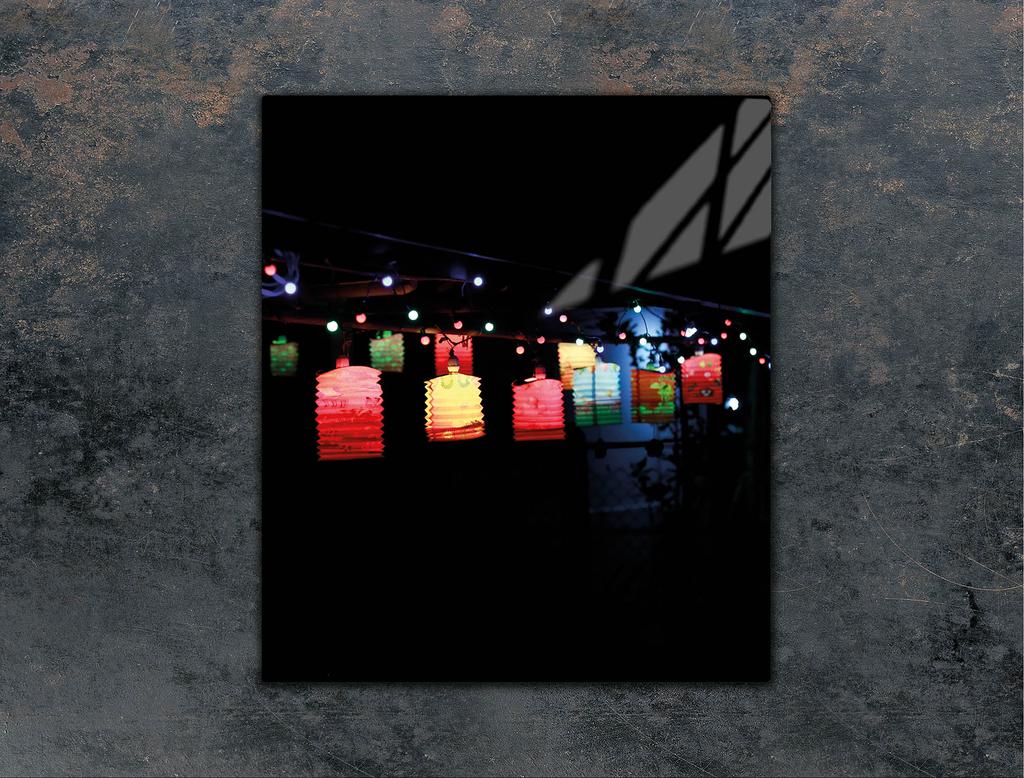 GLASS CUTTING BOARD 45x52 Lights