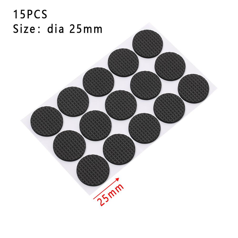 1-24PCS Anti Slip Bumper Damper Furniture Leg Feet Rug Felt Pads Thickening Self Adhesive Mat Chair Table Protector Anti Noisy