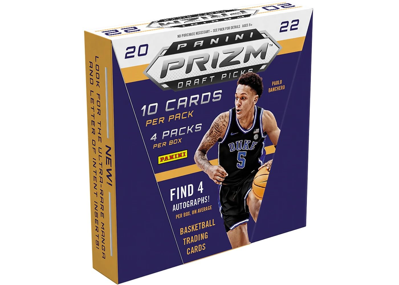 

Коробка для хранения баскетбольной карты Panini NBA 2022Prizn Draft Picks Коробка для хранения баскетбольной карты Panini Prizn Draft Picks [Предмет]