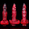 7 Frequency Heating Vibrator Dildo Alien Huge Realistic Penis Silicone Monster Dildo Vibrators Female Strap On Lesbian Sex Toys