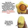 Realistic-Looking Squishy Star Bread Squeeze Toy Slow Rising Stress Easing Squeeze Toys Sensory Fidget Toy For Decompression Adults