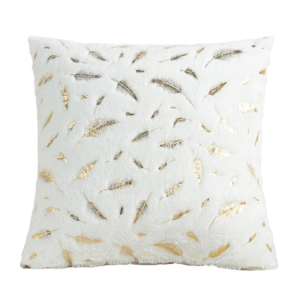 Plush Throw Pillow Covers 43x43cm Cushion Cover Luxury Couch Pillowcase  Home Office Living Room