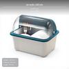 1015 Large Kitchen Dish Drainer Rack with Lid, Dustproof Organizer
