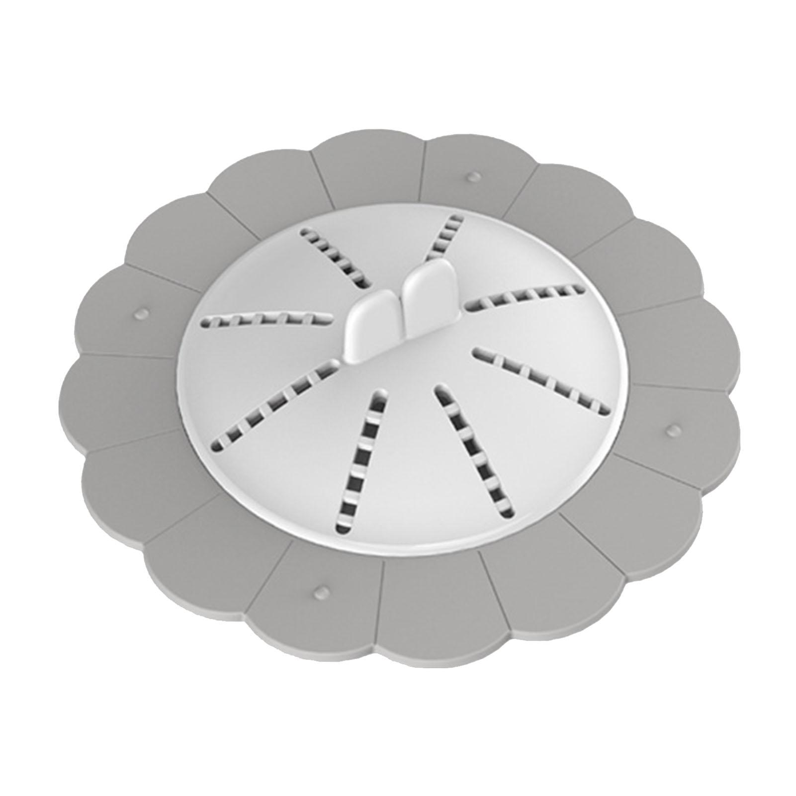 

Сетчатый слив Защита от засоров Фильтр для ванной Комнатный слив для пола Крышка слива для душа Фильтр для раковины серый