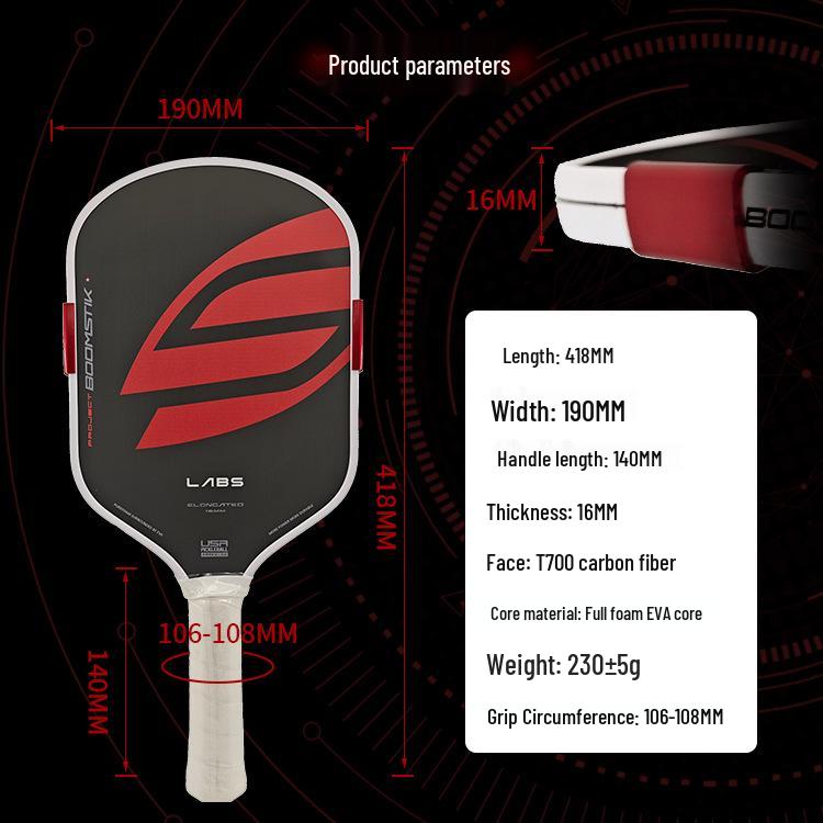 SLK 5th Gen Toray T700 Carbon Fiber Pickleball Paddle - Professional Competition Grade