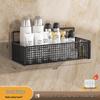Punch-Free Wall Mounted Iron Storage Shelf