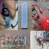 Red & Blue Wires MB-102 Breadboard Experimental Connection Board  Circuit TestingDIY Electronics