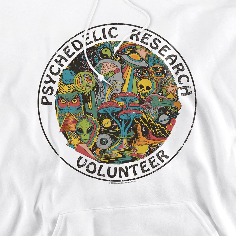 Steven Rhodes Unisex Adult Psych Research Volunteer Hoodie