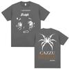 Singer CAZZU Latinaje Album 2026 Graphic T Shirts Men Women Clothing Harajuku Vintage Tshirt Casual Cotton Y2k