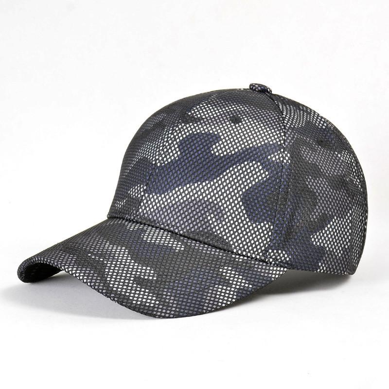 Outdoor Camouflage Baseball Cap With Breathable Polyester For Men And Women Summer Sun Protection