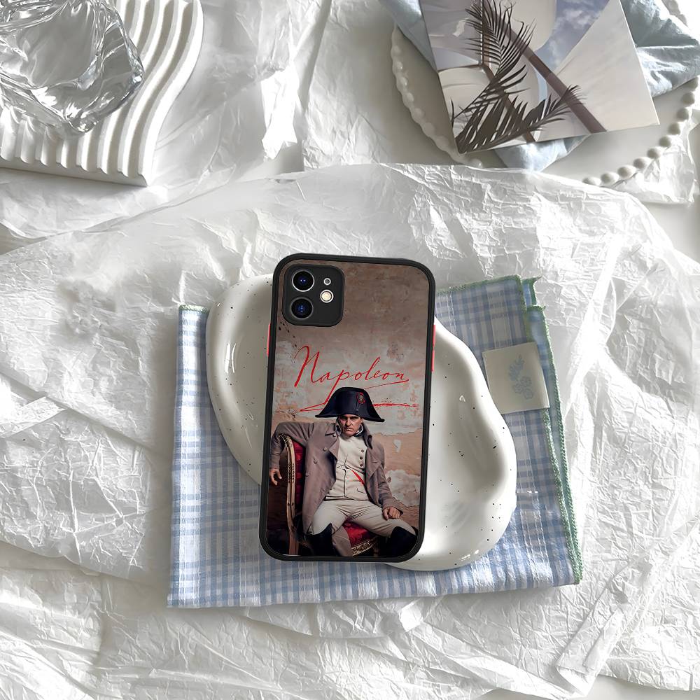 Napoleon Bonaparte Silicone Case For IPhone 16 15 14 13 12 11 Pro Max Plus X XS MAX Shockproof Matte Cover