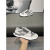 Men's shoes, spring and summer new mesh leather dissolving shoes casual shoes breathable trend platform men bc