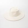 Wollfilz Fedora Hut Pfeilspitzenhut Herren und Damen Fedora Panama Damen Herbst und Winter Panama Hut Breitkrempiger Hut Fedora