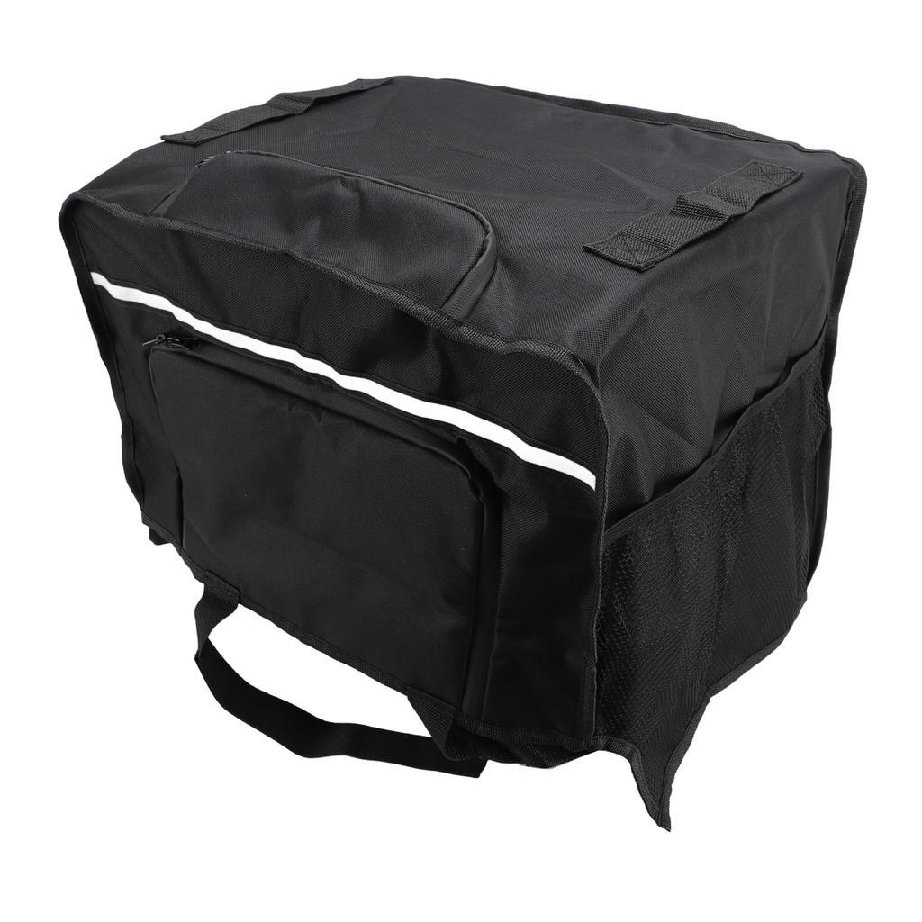 Generator Dust Cover 600D PVC Water Resistant Breathable Protective Portable Generator Cover with Ha