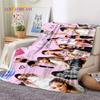 3D Ariana Grande Katze Ari Sänger Weiche Decken, Warme Kuscheldecke Bequeme Decke für Picknick Betten Sofa Zuhause Schlafzimmer Geschenk