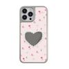 Huaqiang North French Love Pearl Bow Mirror Apple 17PM Mobile Phone Case iPhone13promax Case