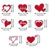 8/24-Piece Heart-Themed Cake Decorations Birthday, Wedding, Party, Valentine's Day Cake Decorations DIY Cake Decorations