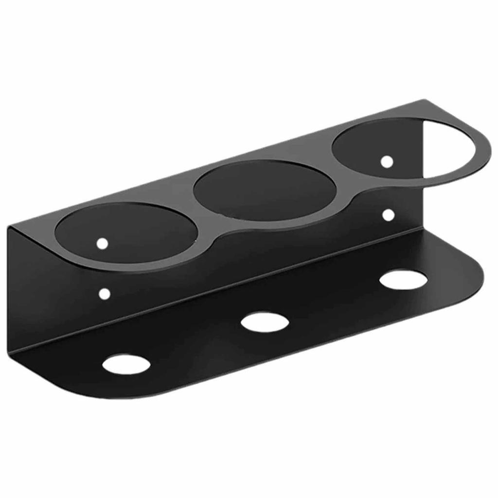 Wall-Mounted Spray Bottle Rack – Heavy-Duty Metal Organizer for Paint, Cleaning, & Garage Storage, Space-Saving Wall Storage