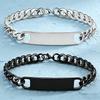 Personalisierbares Metallarmband mit Gravur - Persönliches Geburtstags- & Feiertagsgeschenk