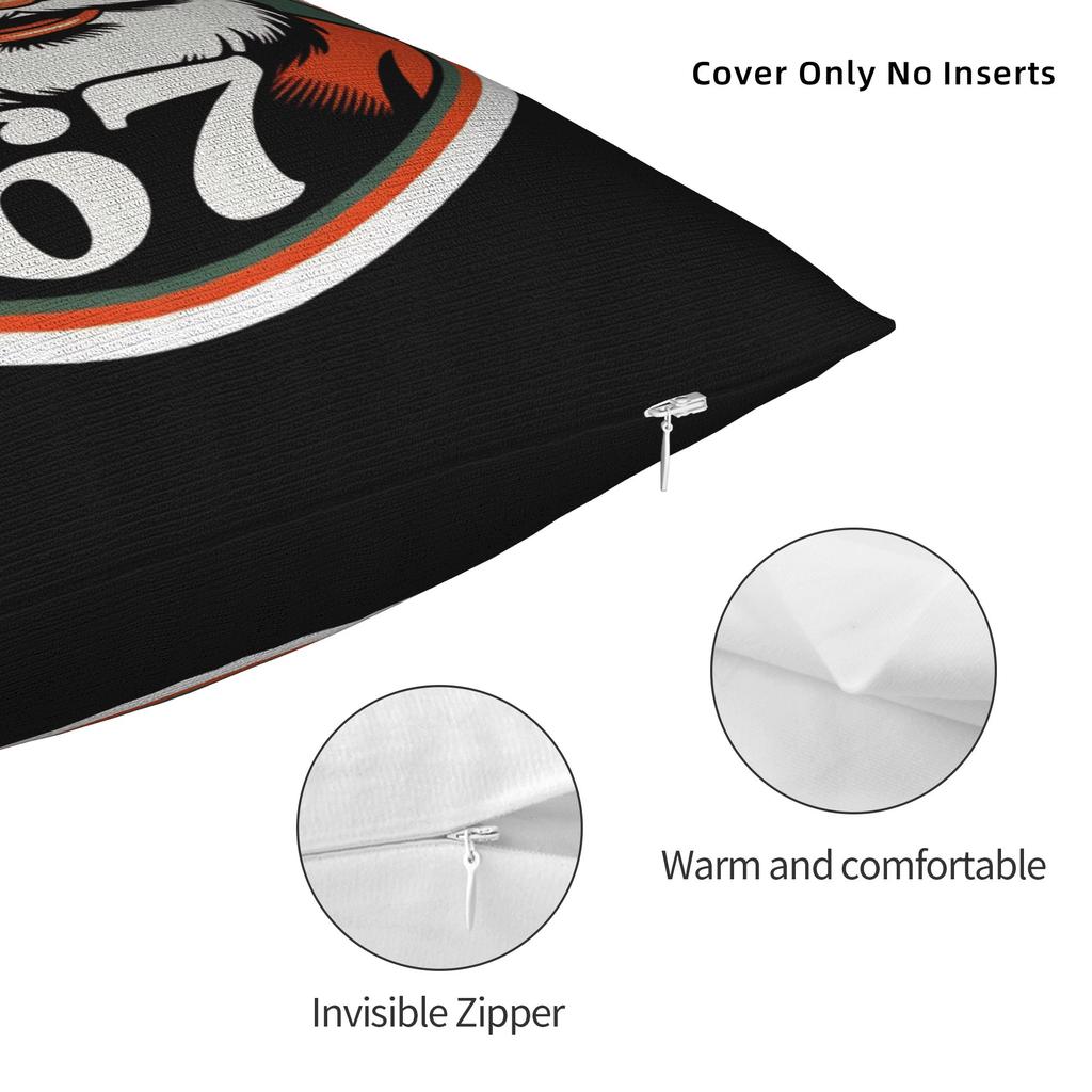 67 Kerst Grappig Zes Zeven Meme Hersenrot Kerstman Kussenslopen Retro Trendy Kussenhoes Decor Vierkante Kussenhoes