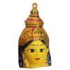 @ Yellow Ammavari Face Varalakshmi For Pooja Hanging 70Gm Zr-7051-60%Off