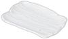 White Glazed Ceramic Dish X 15 X Ceramic Setomonohonpo Rough-Edged [22 2cm] Dish,