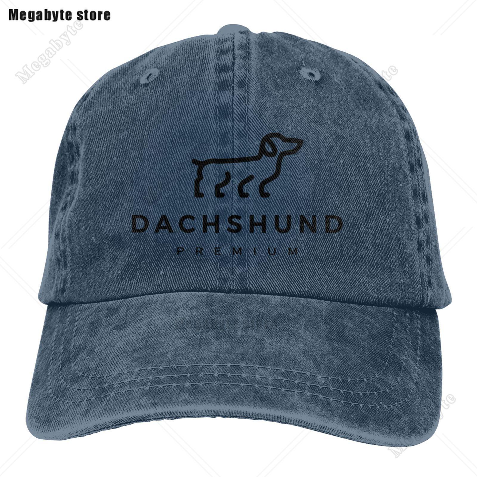 Dachshund Premium Hat Washed Baseball Cap With Balloon Aesthetic Trucker Hat Spring FeUnisex Outdoor Print Baseball Caps One Size