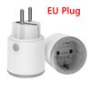 Matter Wifi Smart Socket 16A EU / French Smart Plug Use Tuya App with Power Monitoring Works with Homekit Alexa Echo Google