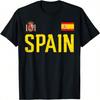 Spanje Vlag Espana Voetbal Voetbal Fan Mannen Vrouwen Kinderen T-shirt