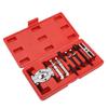 9pcs Bearing Separator Puller Set Portable Bearing Removal Tool Kit Metal Bearing Splitter