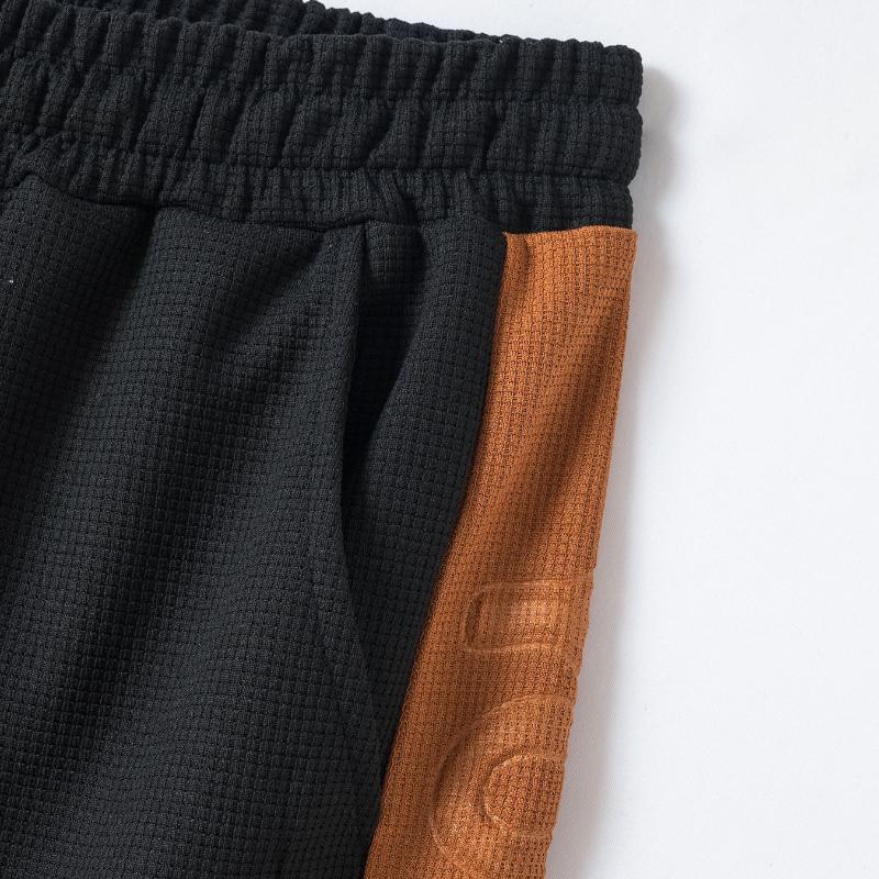 New Men's Colour Block Sports Shorts Loose Summer Outdoor Casual Pants