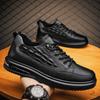 Men's Casual Shoes Luxury Brand Thick Bottom Sport Shoes Fashion Crocodile Pattern Business Shoes Comfort Walking Men Sneakers