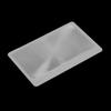 5/10PCS Plastic Transparent Wallet Pocket Credit Card Size 3 X Magnifier Magnification Tool Magnifying Glass