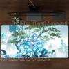 Anime Sexy Girl Qingxiao Wuthering Waves WuWa Mousepad PC Gaming Keyboard Large Non-slip Base Rubber Desk Mat HD Printing Carpet