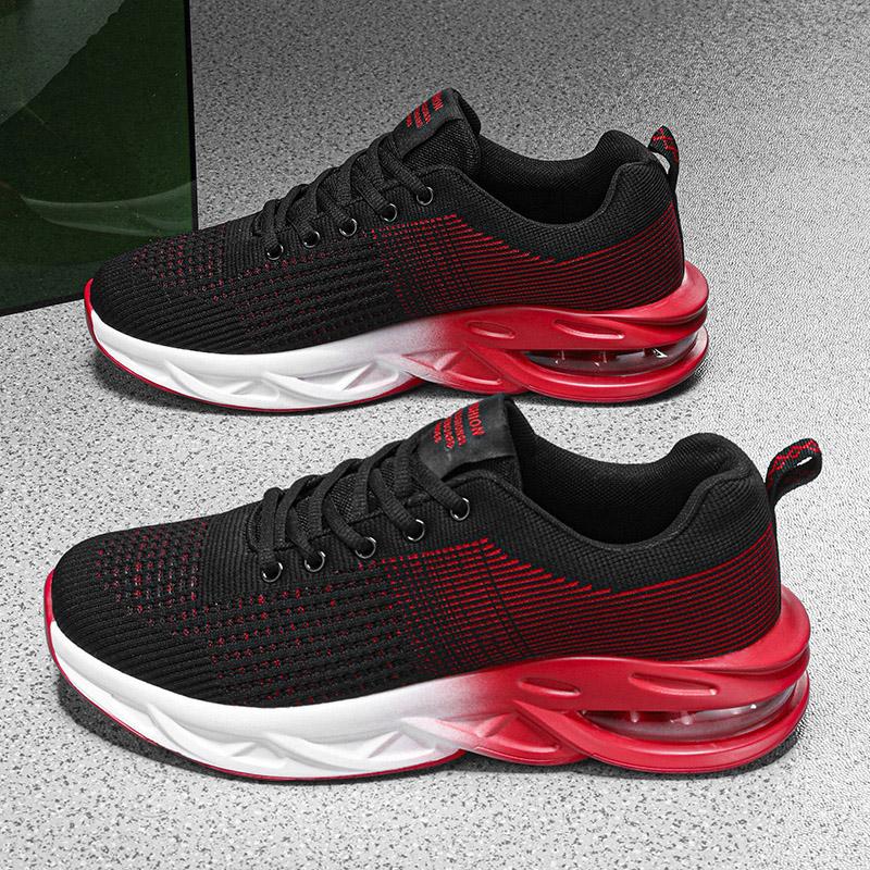 Yrzl Chaussures de Course pour Hommes Nouvelle Tendance Chaussures Légères en Mesh Respirant pour Hommes Antidérapantes Semelle Souple Baskets de Marche Confortables