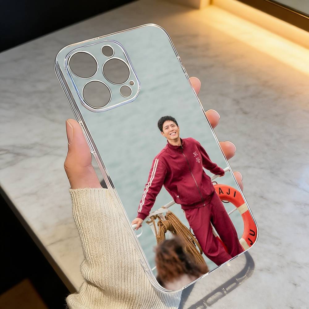 

When Life Gives You Tangerines IU K-Drama Phone Case For iPhone 17 16 15 14 13 12 11 Mini Pro Max Plus Transparent Cover iPhone14ProMax