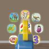 Cartoon Pattern Children's Luminous Toys Plastic Projector Torch Toys  Friends Birthday Gifts