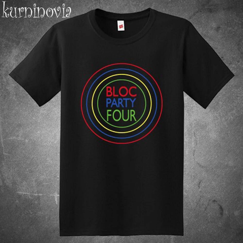 Bloc Party Four Men s Black Size S to 5XL L