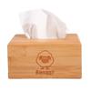 Custom Printed Wooden Napkin and Tissue Box for Restaurants and Hotels