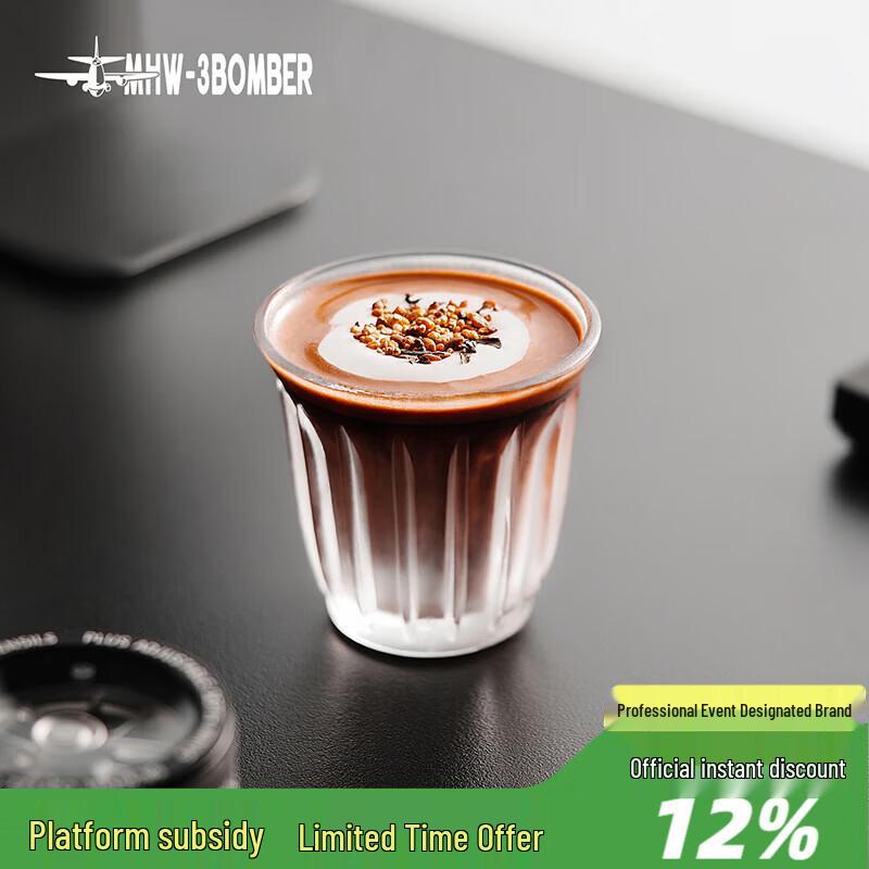 MHW-3BOMBER Retro Glass Coffee Mug