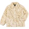 Lee Women's Khaki Embroidered Plush Quilted Jacket