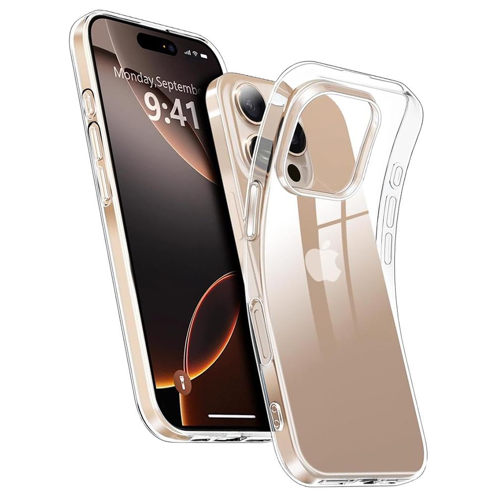 

Ультратонкий мягкий прозрачный силиконовый чехол для iPhone 16 15 14 13 12 11 Pro Max Plus Mini прозрачная задняя крышка прозрачная оболочка 15 P For iPhone 16 Pro