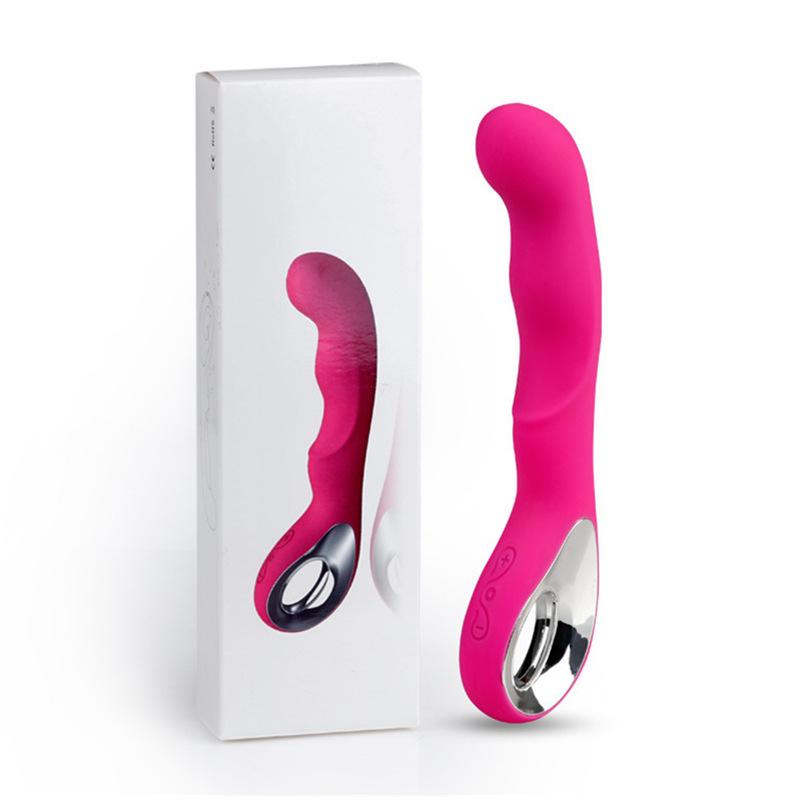 Langchao Rechargeable 10-Frequency Vibrator - Strong Shock, Water-Resistant, Intimate Adult Toy for Women