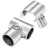 Used NewPipe joint pipe clamp stainless steel SUS316 awning tarp T-shaped pipe fork mounting bracket boat 2