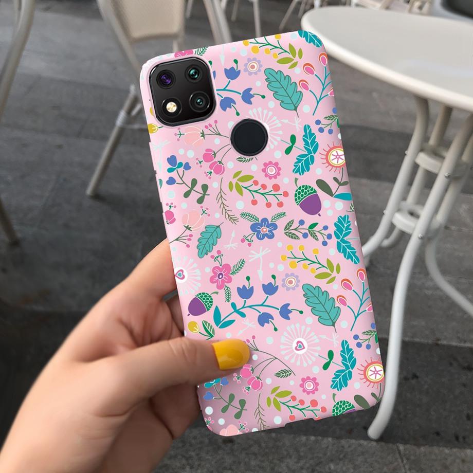 Cases For Redmi 9C Case Xiaomi Redmi 9C NFC Phone Cover Soft Phone Case Shockproof Bumper Redmi9c 9 C Xiomi Silicoen SOFT Coque