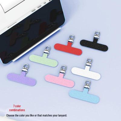 360° Rotating Phone Lanyard with Metal Clip and Card Holder