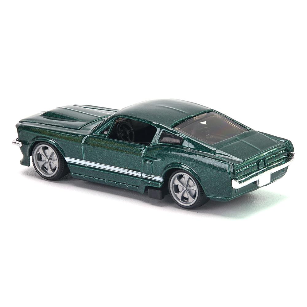 Bburago 1967 FORD MUSTANG GT Lamborghini Cadillac Benz BMW Scale Car Model Replica Collection Kids Xmas Gift Toys for Boys