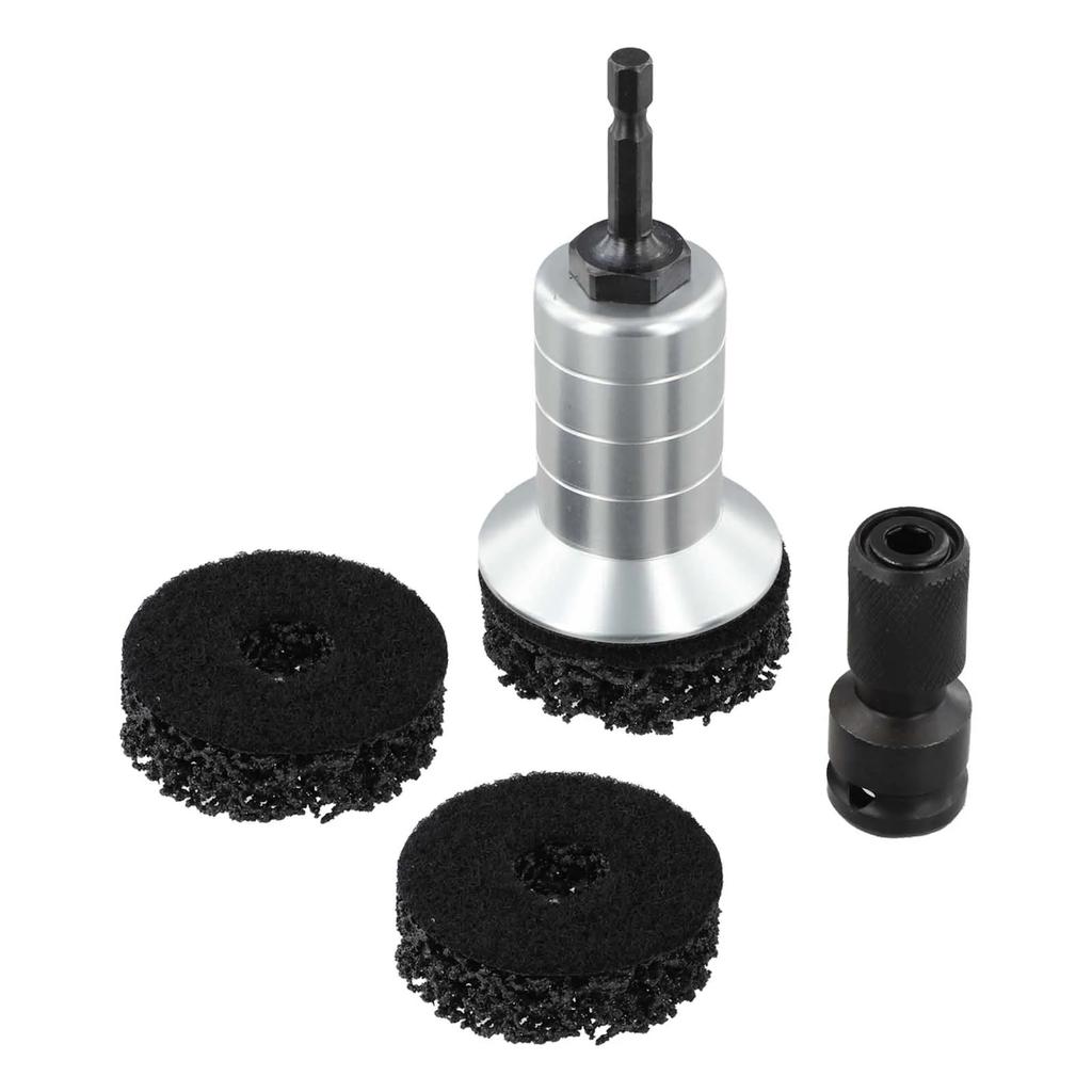 4pcs Car Hub Shaft Head Rust Removal Tool Rust Cleaning Tools Maintenance Brake Disc Rust Removal For Cleaner Kit For Nuts